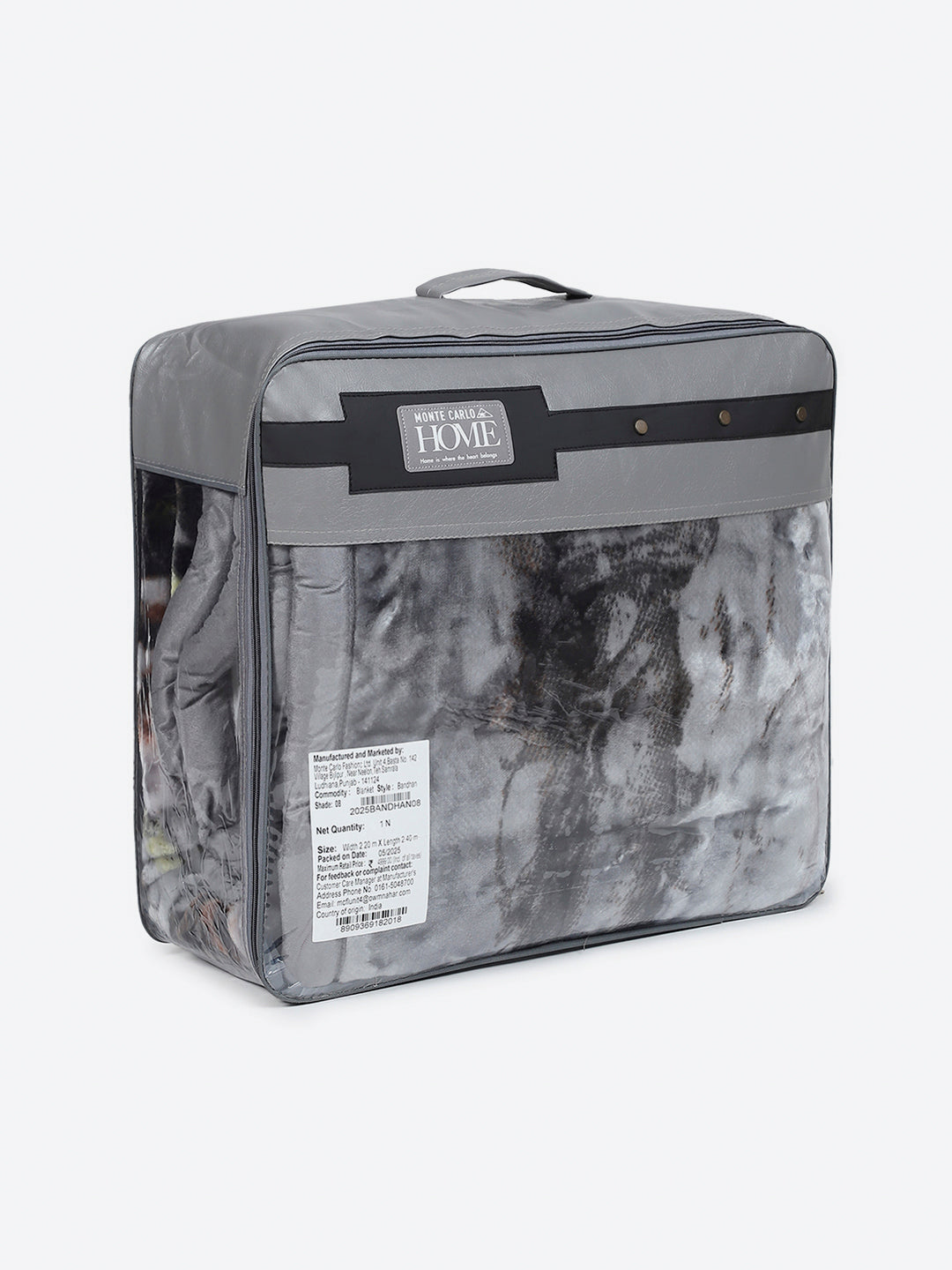 Floral Printed Double Bed 2 Ply, 947 GSM Blanket for Heavy Winter - (Bandhan) with Fragrance