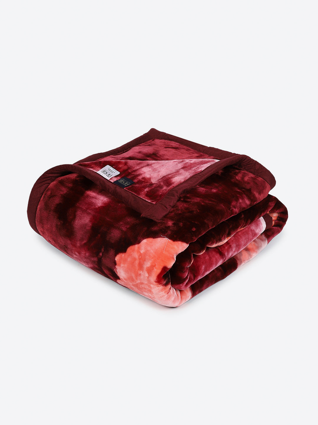 Floral Printed Double Bed 2 Ply, 947 GSM Blanket for Heavy Winter - (Bandhan) with Fragrance