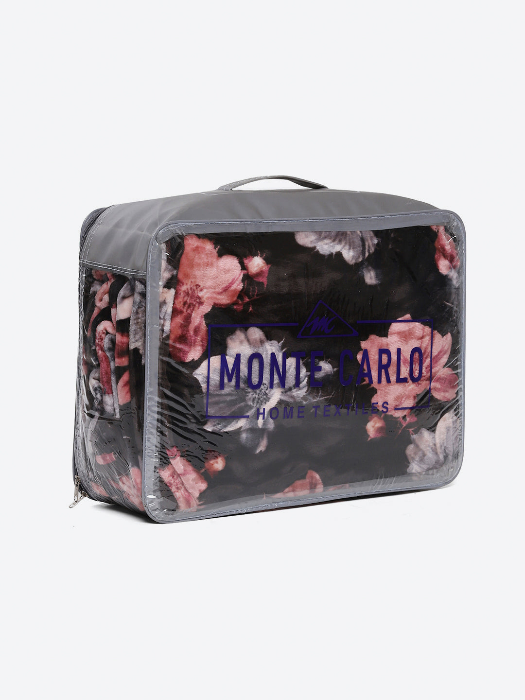 413 GSM 100% Polyester King Bed 1 Bedsheet with 2 Pillow Cover (Aura)