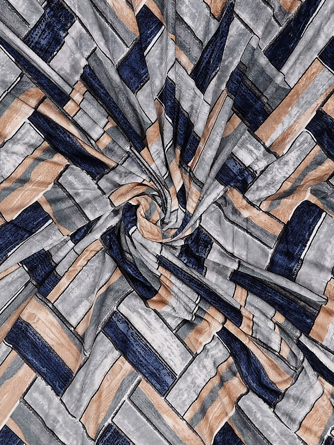 349 GSM 100% Polyester King Bed 1 Bedsheet with 2 Pillow Cover (Carnival)