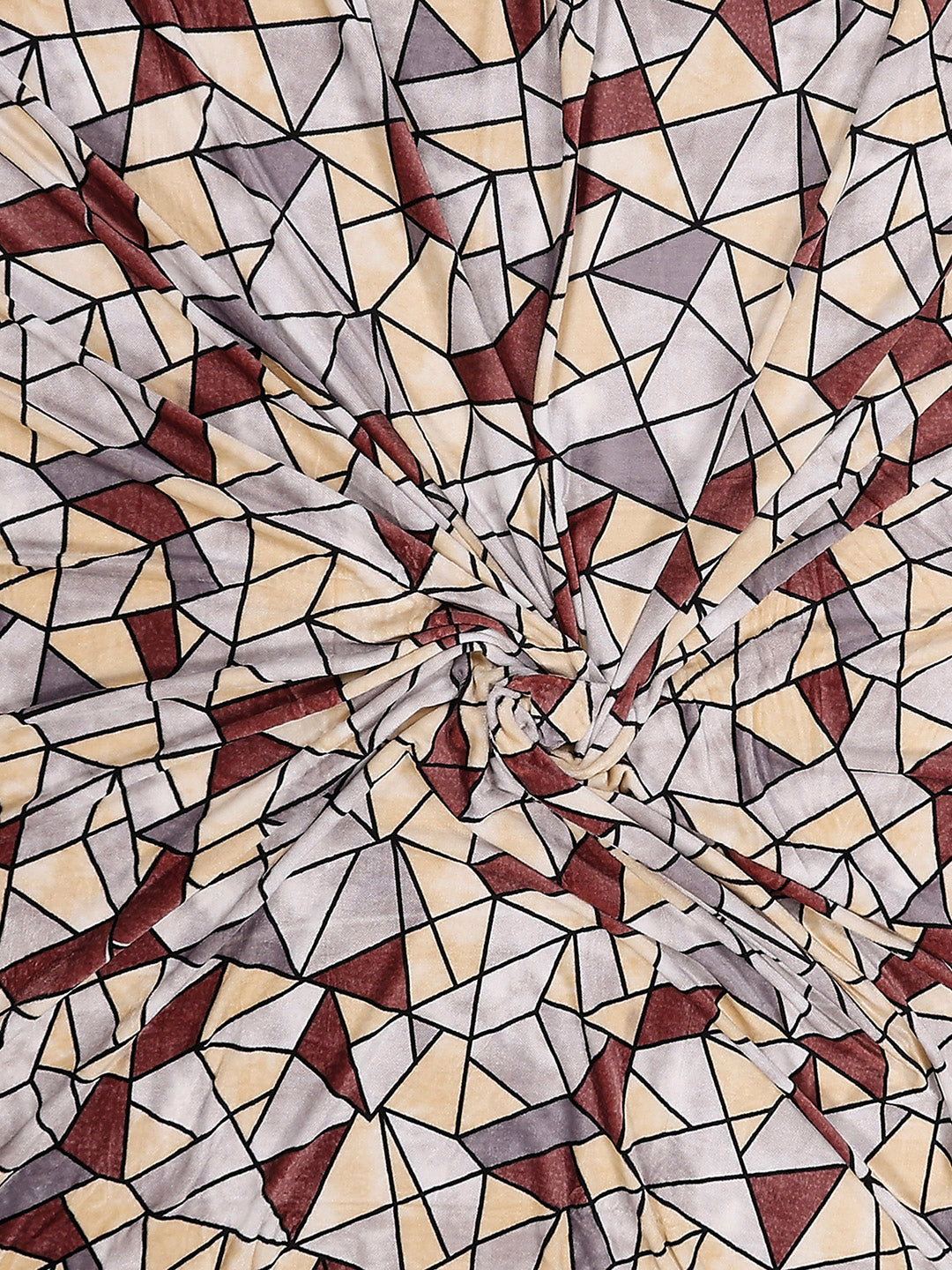 349 GSM 100% Polyester King Bed 1 Bedsheet with 2 Pillow Cover (Carnival)