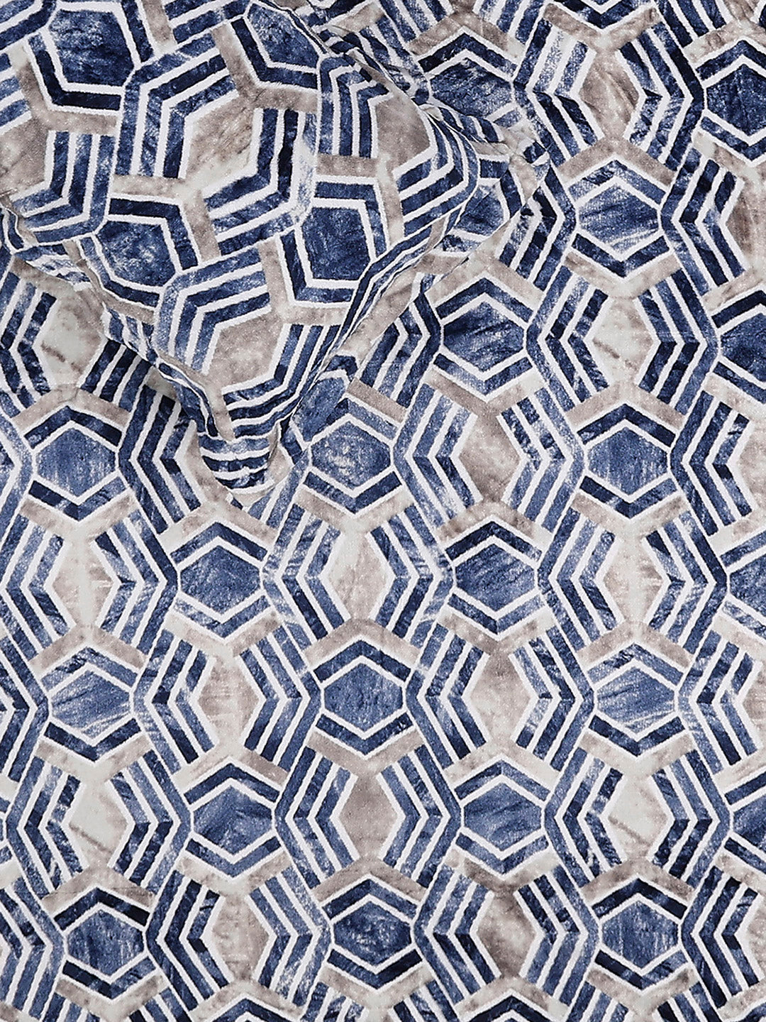 349 GSM 100% Polyester King Bed 1 Bedsheet with 2 Pillow Cover (Carnival)