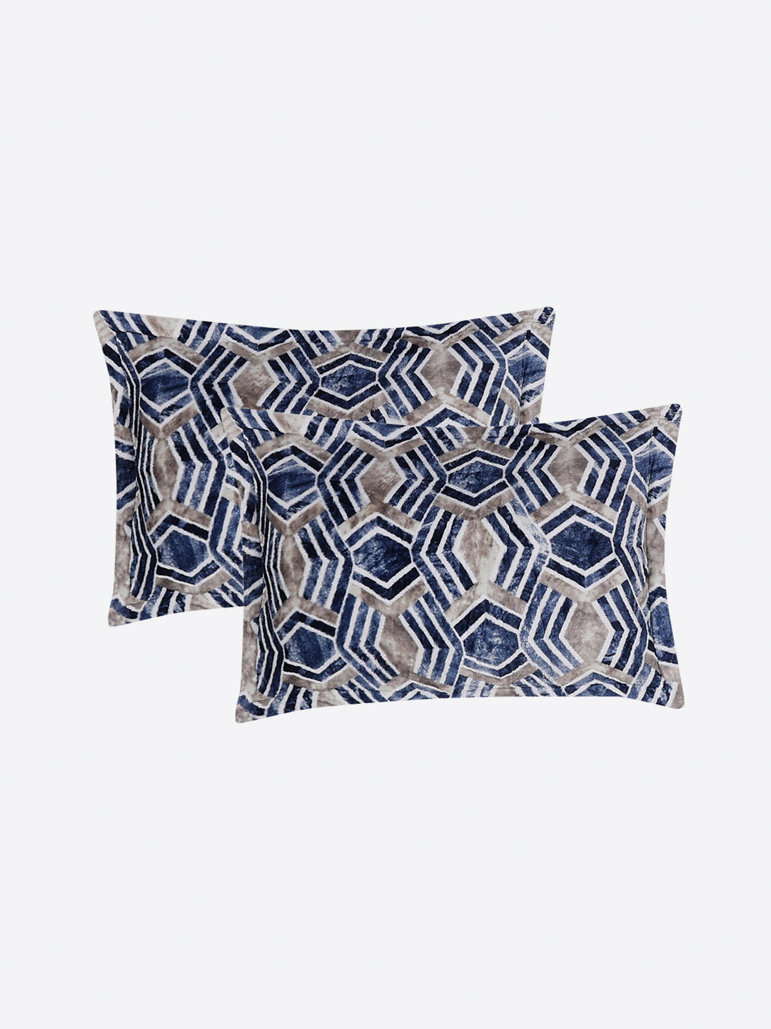 349 GSM 100% Polyester King Bed 1 Bedsheet with 2 Pillow Cover (Carnival)