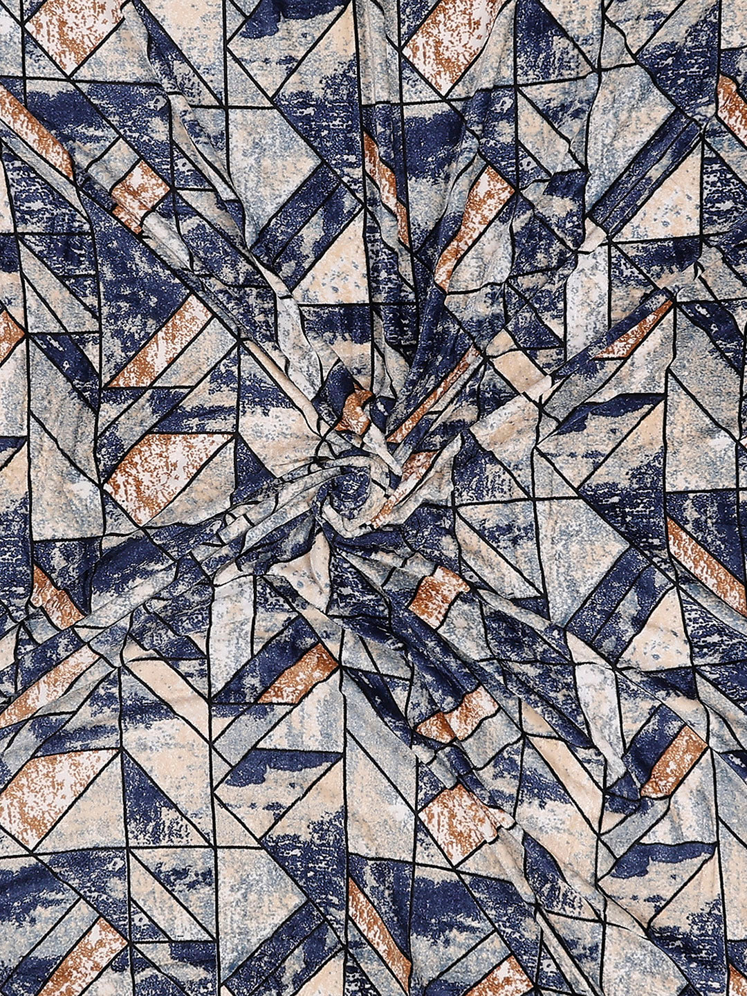 349 GSM 100% Polyester King Bed 1 Bedsheet with 2 Pillow Cover (Carnival)