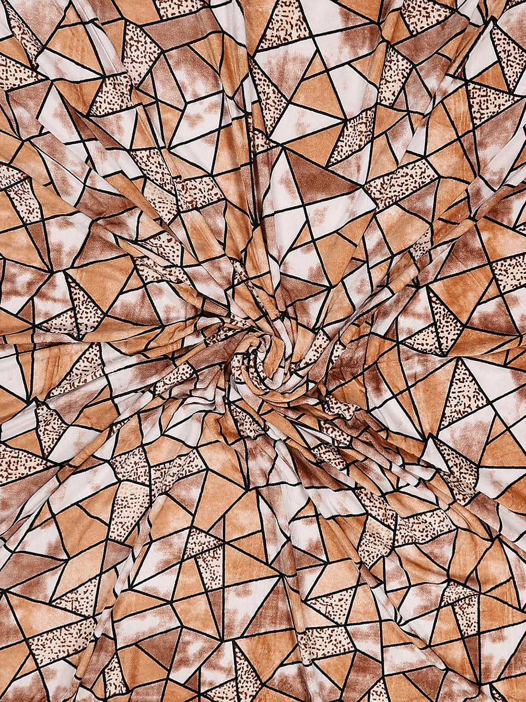 349 GSM 100% Polyester King Bed 1 Bedsheet with 2 Pillow Cover (Carnival)