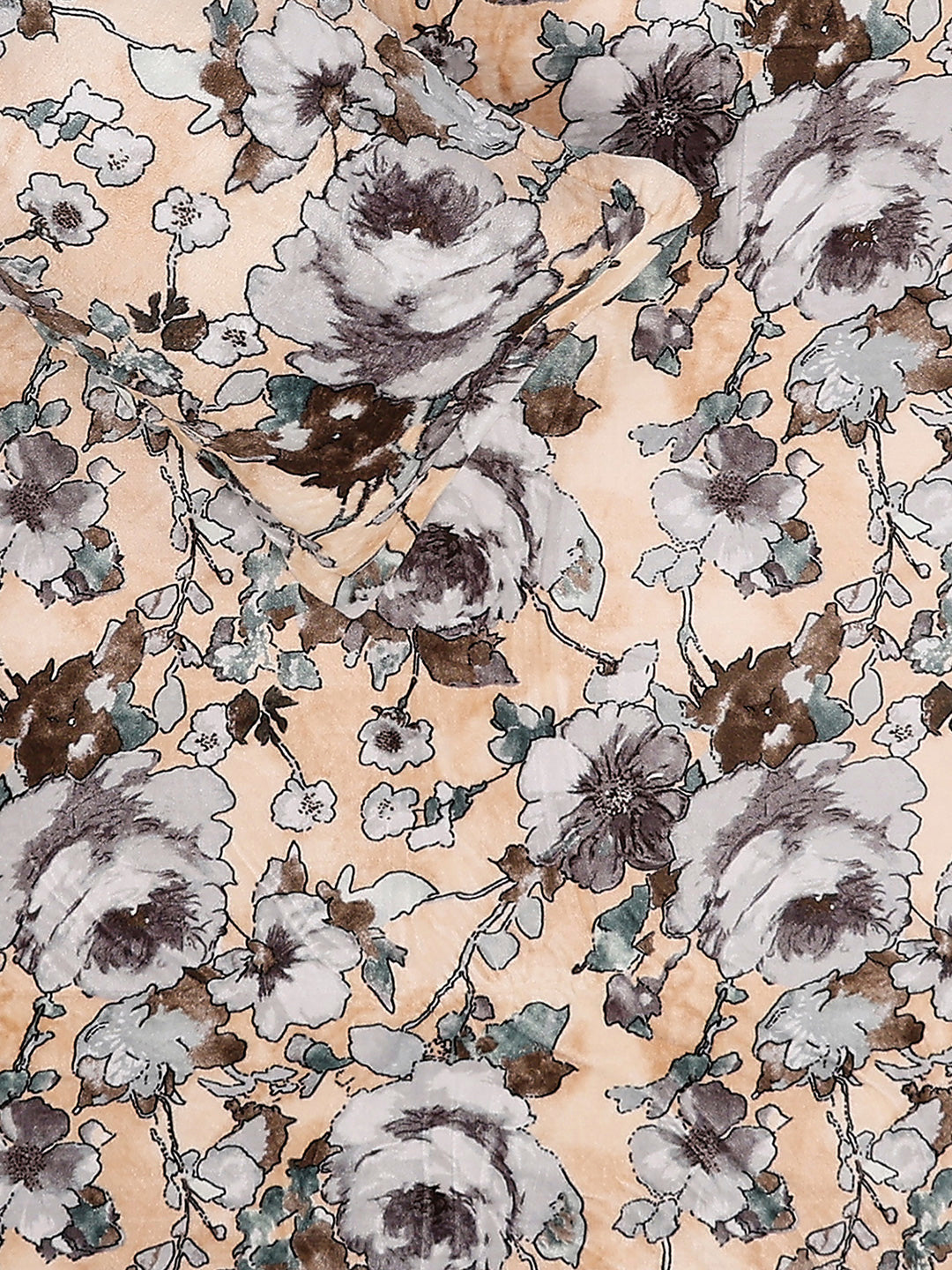 349 GSM 100% Polyester King Bed 1 Bedsheet with 2 Pillow Cover (Carnival)