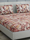 349 GSM Polyester King Bed 1 Bedsheet with 2 Pillow Cover (Carnival)