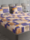 155 GSM Micro Double Bed 1 Bedsheet with 2 Pillow Cover (Clare)