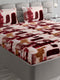 495 GSM Polyester King Bed 1 Bedsheet with 2 Pillow Cover (Gold Mine)
