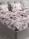 495 GSM Polyester King Bed 1 Bedsheet with 2 Pillow Cover (Gold Mine)