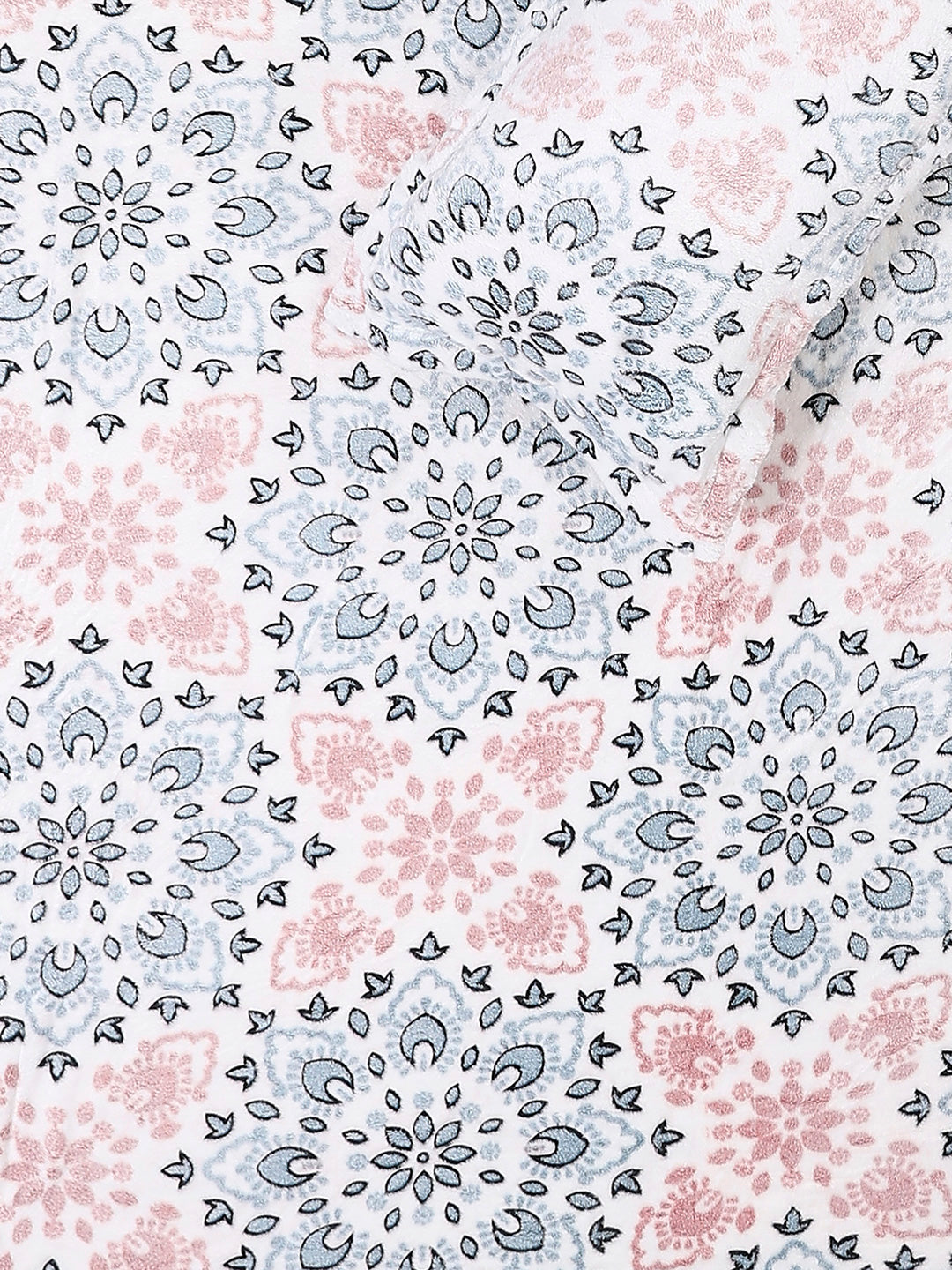 378 GSM 100% Polyester King Bed 1 Bedsheet with 2 Pillow Cover (Hill Top)