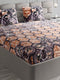 374 GSM Polyester Double Bed 1 Bedsheet with 2 Pillow Cover (Impression)