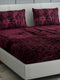 435 GSM Polyester Double Bed 1 Bedsheet with 2 Pillow Cover (Indigo)