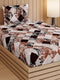 353 GSM 100% Polyester Single Bed 1 Bedsheet with 1 Pillow Cover (Ira)