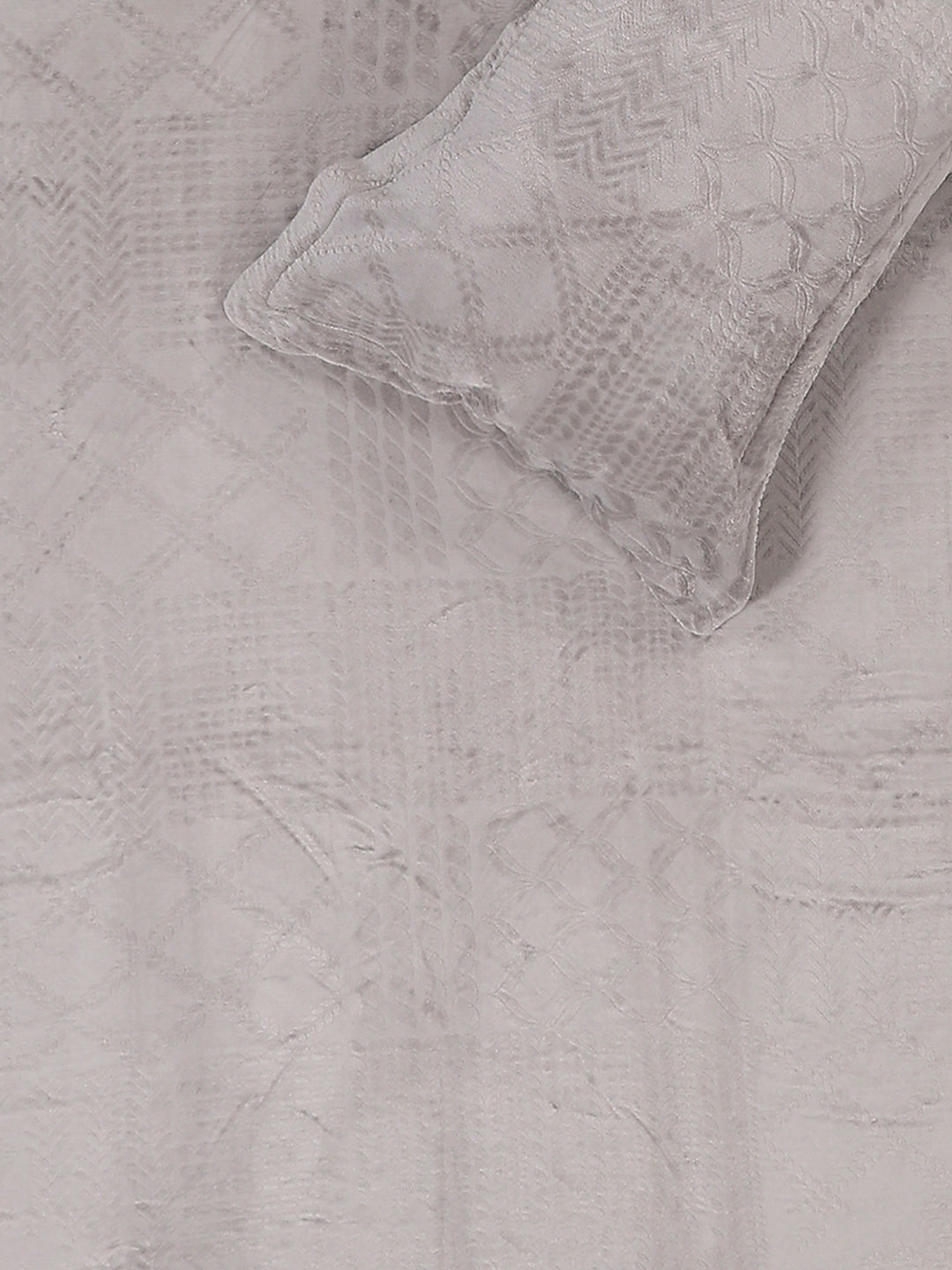 267 GSM 100% Polyester King Bed 1 Bedsheet with 2 Pillow Cover (Master Piece)