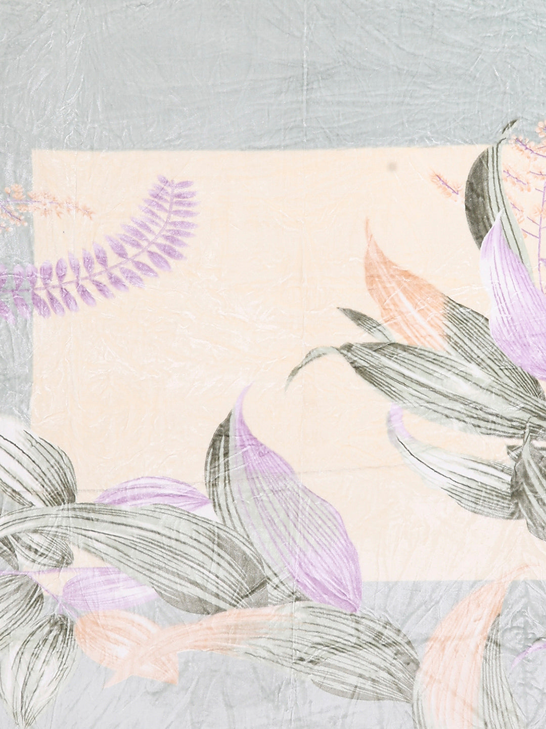 331 GSM 100% Polyester Double Bed 1 Bedsheet with 2 Pillow Cover (Miranda)