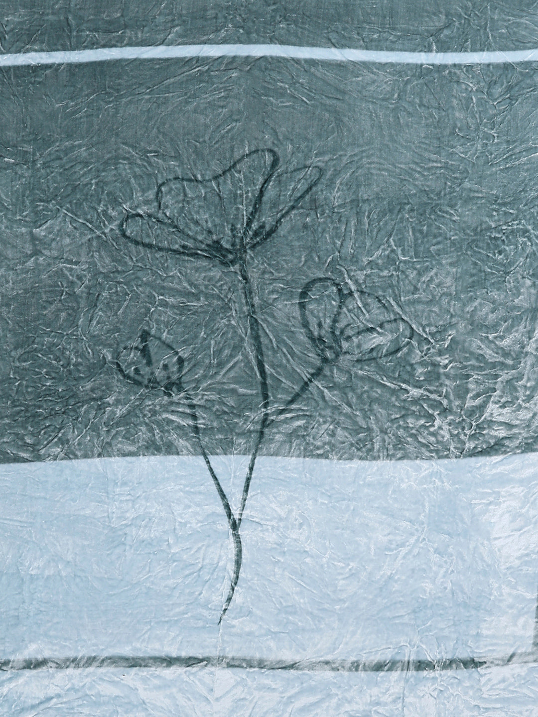 331 GSM 100% Polyester Double Bed 1 Bedsheet with 2 Pillow Cover (Miranda)