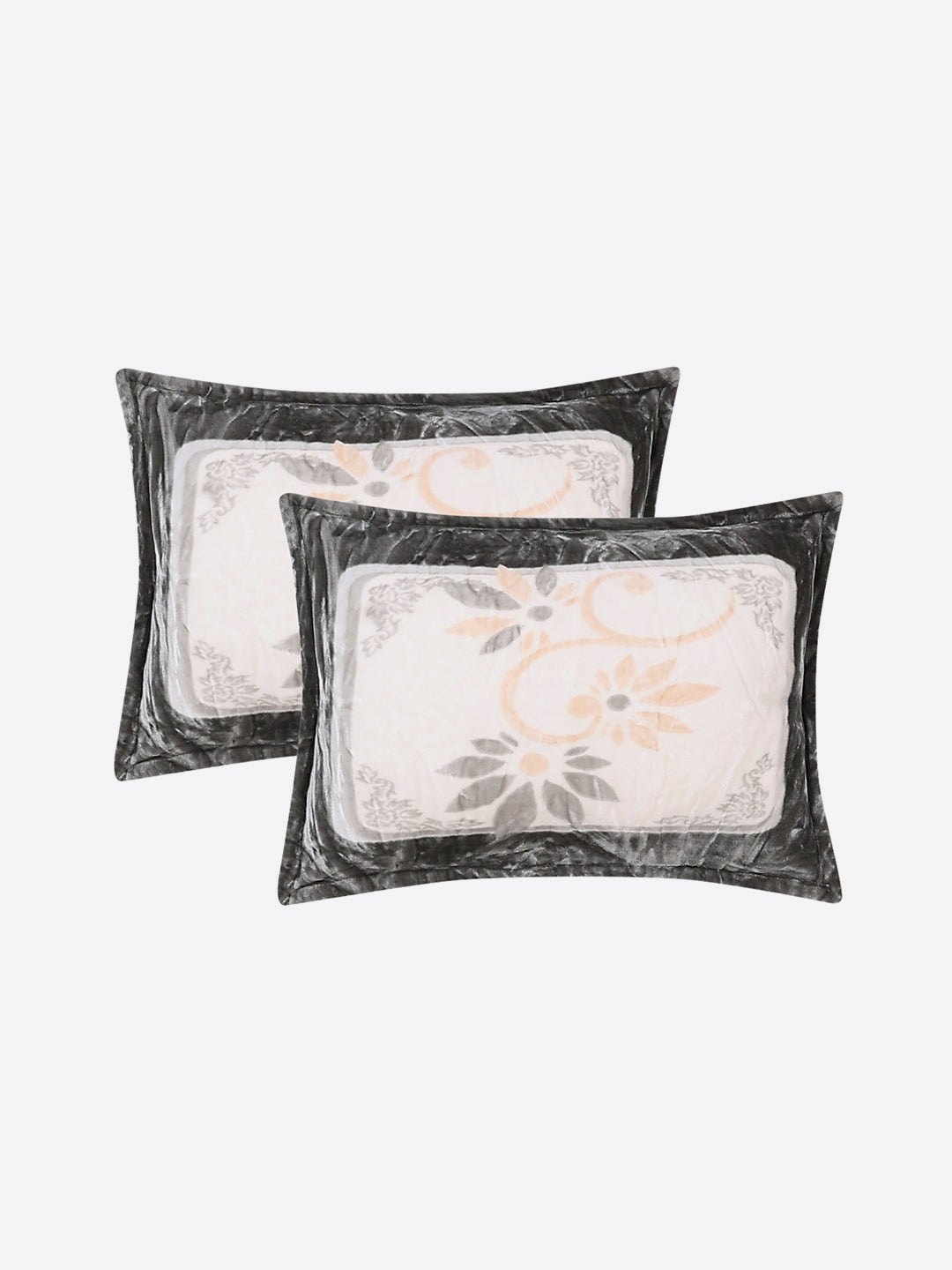 331 GSM 100% Polyester Double Bed 1 Bedsheet with 2 Pillow Cover (Miranda)