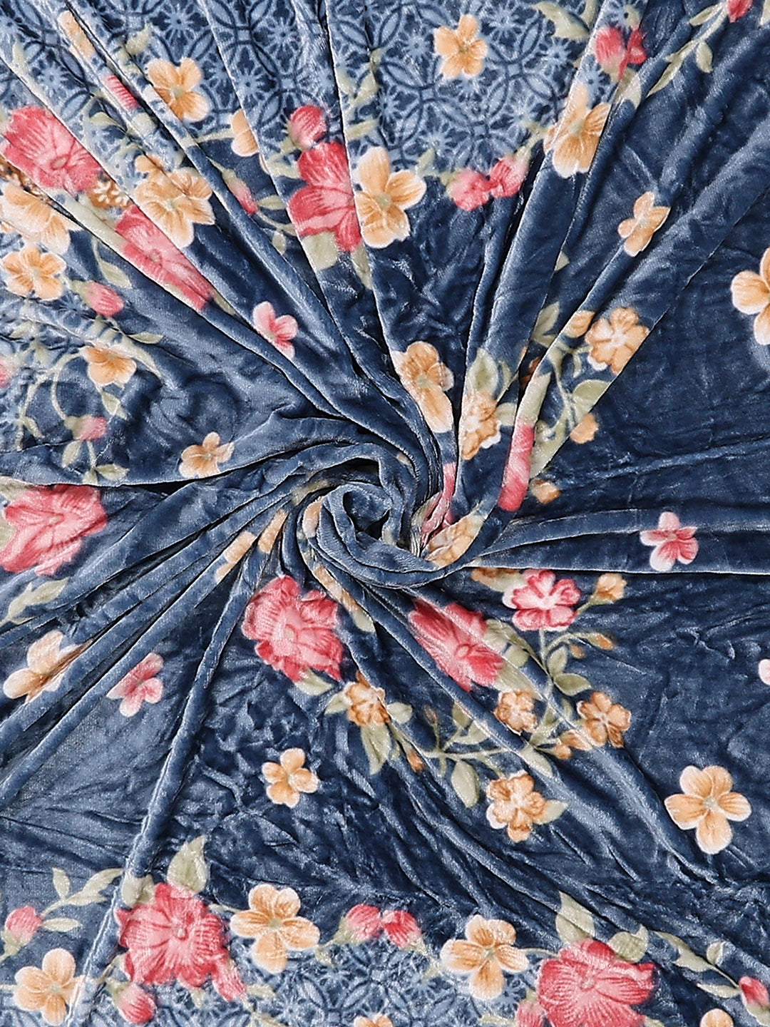 331 GSM 100% Polyester Double Bed 1 Bedsheet with 2 Pillow Cover (Miranda)