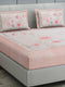 331 GSM 100% Polyester Double Bed 1 Bedsheet with 2 Pillow Cover (Miranda)