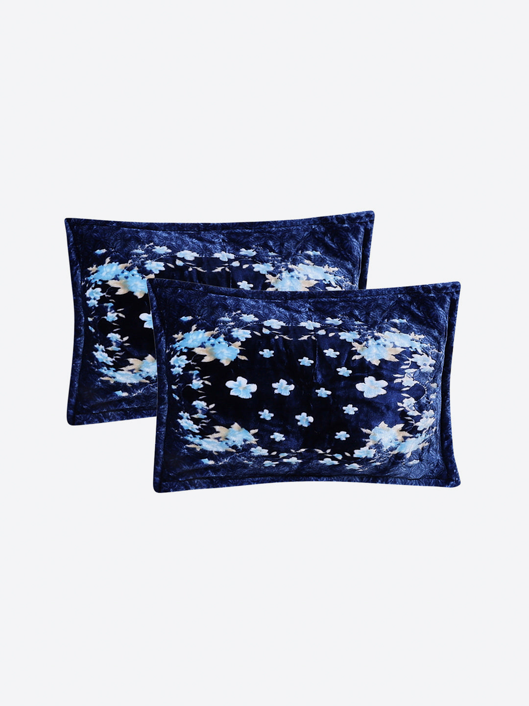 331 GSM 100% Polyester Double Bed 1 Bedsheet with 2 Pillow Cover (Miranda)