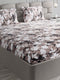371 GSM Polyester King Bed 1 Bedsheet with 2 Pillow Cover (Rubina King)