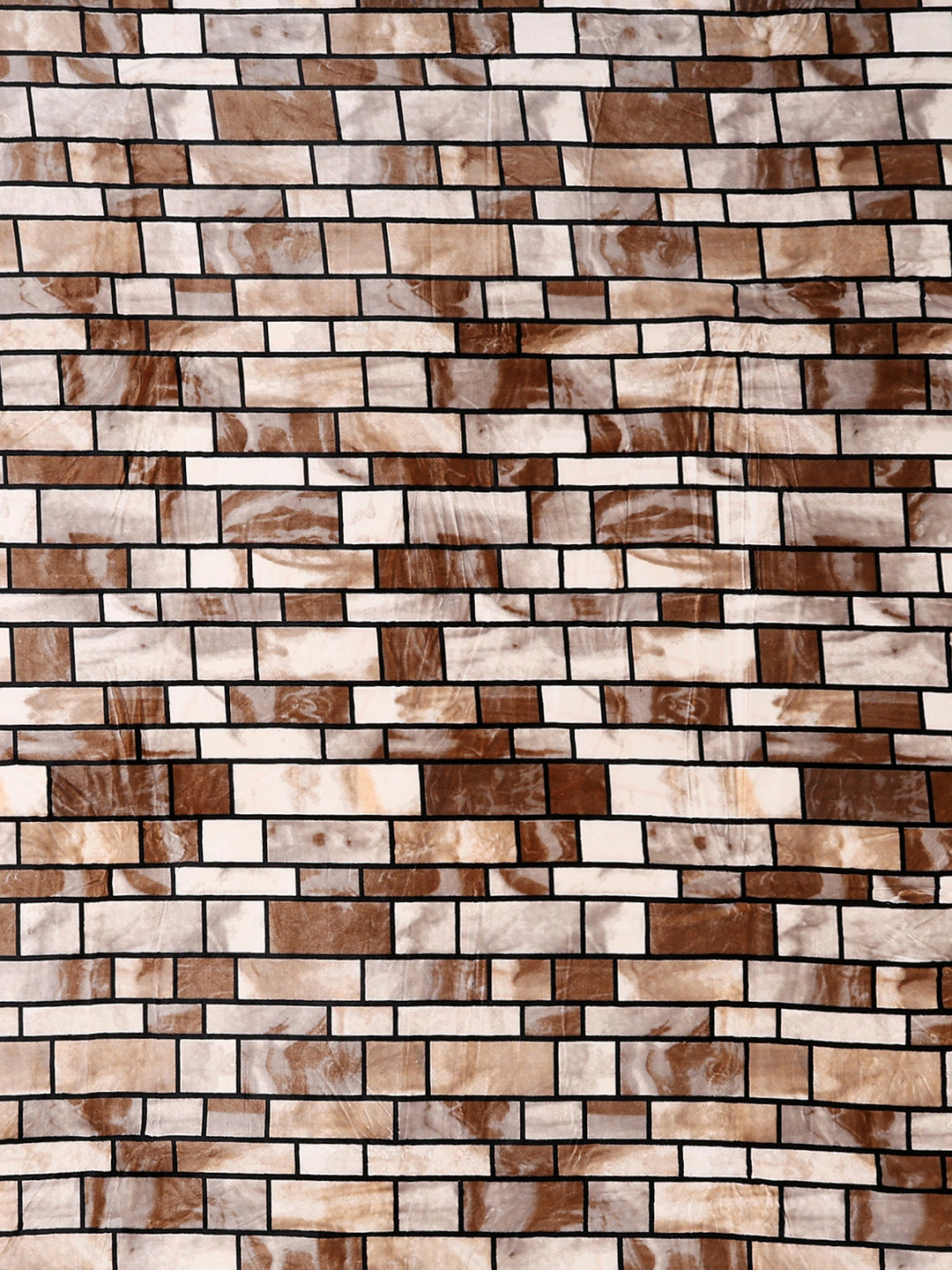 371 GSM 100% Polyester King Bed 1 Bedsheet with 2 Pillow Cover (Rubina King)