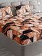 371 GSM Polyester King Bed 1 Bedsheet with 2 Pillow Cover (Rubina King)