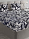 371 GSM Polyester King Bed 1 Bedsheet with 2 Pillow Cover (Rubina King)