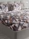371 GSM Polyester King Bed 1 Bedsheet with 2 Pillow Cover (Rubina King)