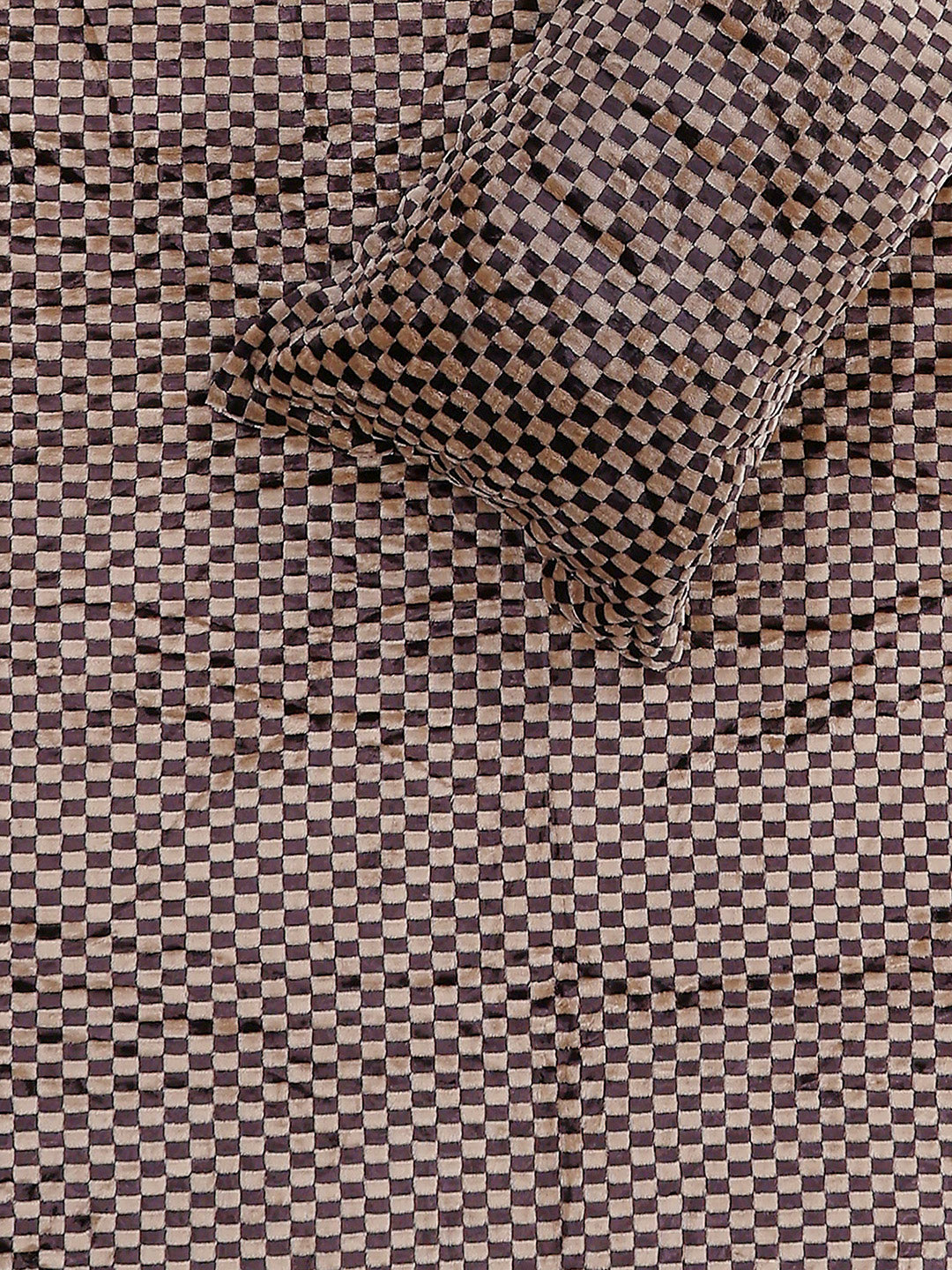 393 GSM 100% Polyester King Bed 1 Bedsheet with 2 Pillow Cover (Seven Seas)