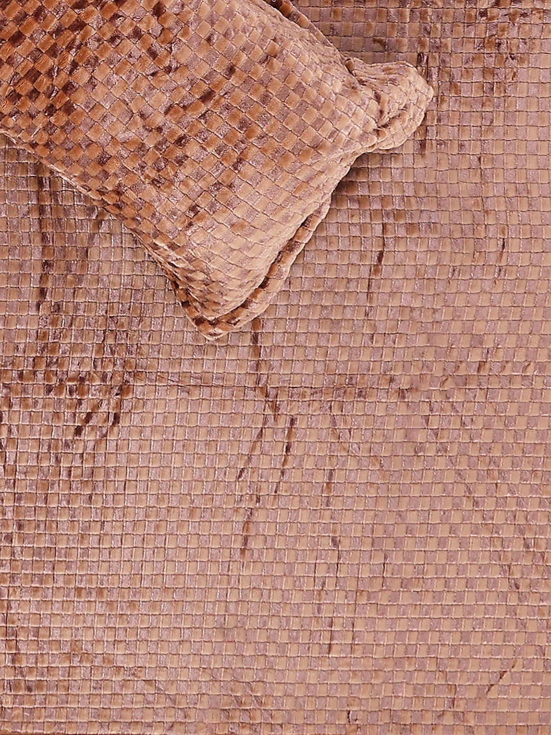 393 GSM 100% Polyester King Bed 1 Bedsheet with 2 Pillow Cover (Seven Seas)