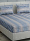 393 GSM Polyester King Bed 1 Bedsheet with 2 Pillow Cover (Spherix)
