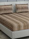 393 GSM Polyester King Bed 1 Bedsheet with 2 Pillow Covers (Spherix)