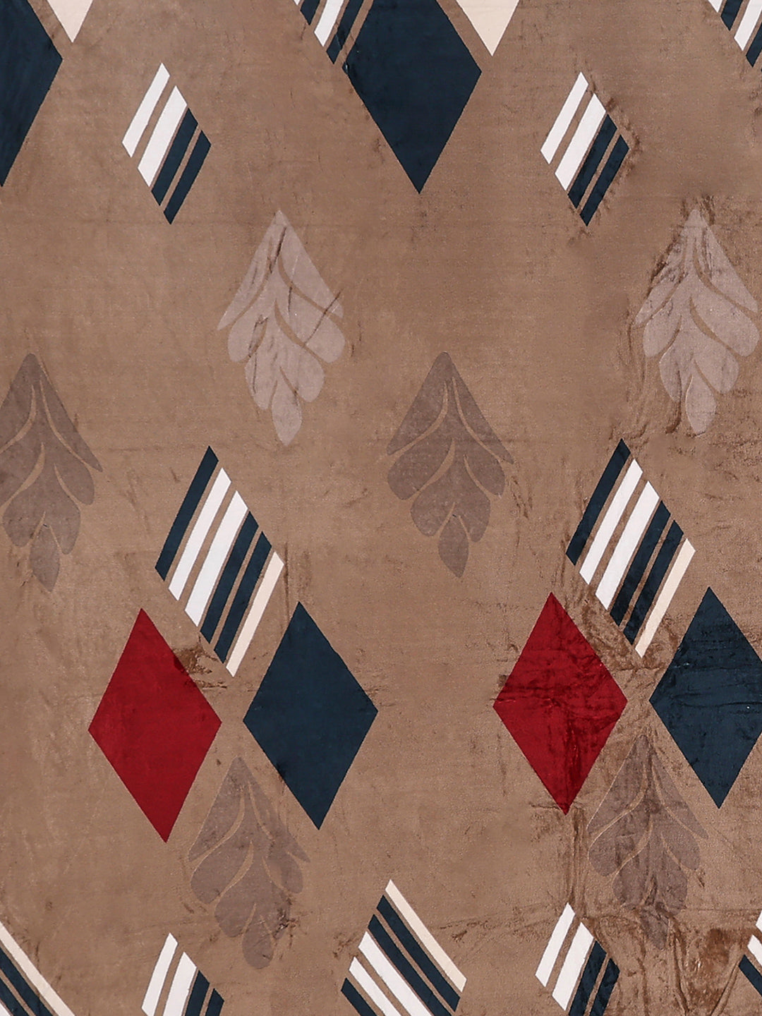 247 GSM 100% Polyester King Bed 1 Bedsheet with 2 Pillow Cover (Teresa)