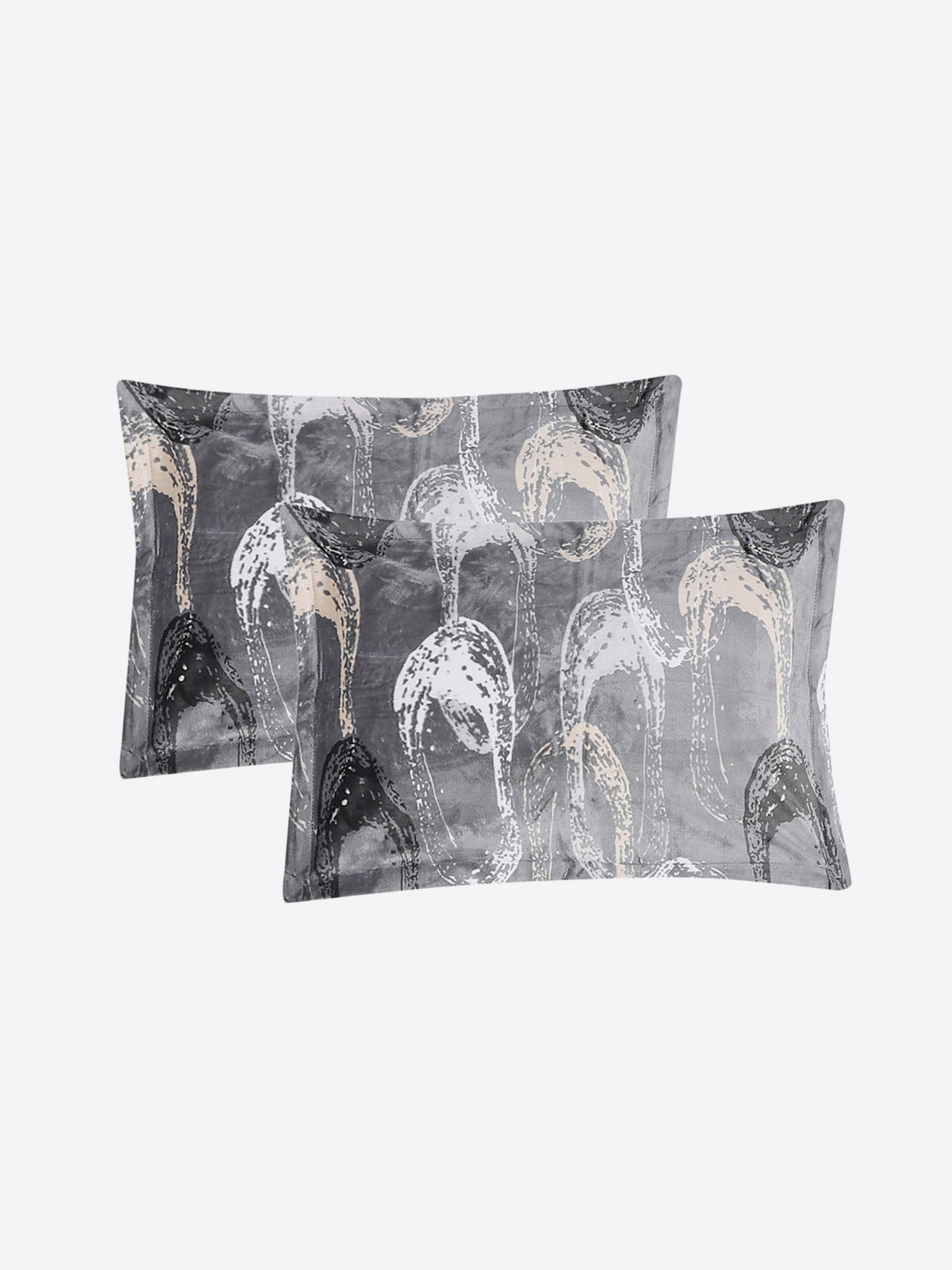 247 GSM 100% Polyester King Bed 1 Bedsheet with 2 Pillow Cover (Teresa)