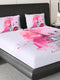 252 GSM 100% Polyester King Bed 1 Bedsheet with 2 Pillow Cover (Urban)