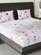 252 GSM 100% Polyester King Bed 1 Bedsheet with 2 Pillow Cover (Urban)