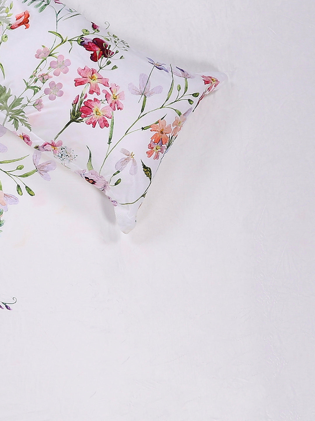 252 GSM 100% Polyester King Bed 1 Bedsheet with 2 Pillow Cover (Urban)