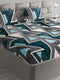 247 GSM Polyester King Bed 1 Bedsheet with 2 Pillow Cover (Vibe)