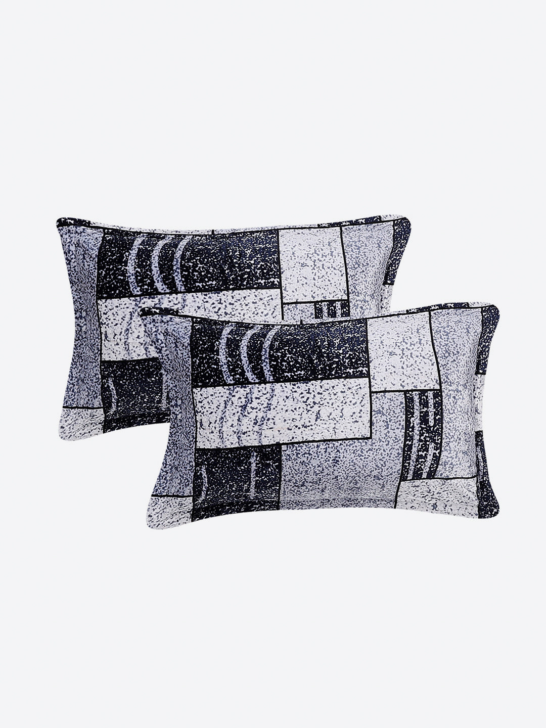 247 GSM 100% Polyester King Bed 1 Bedsheet with 2 Pillow Cover (Vibe)