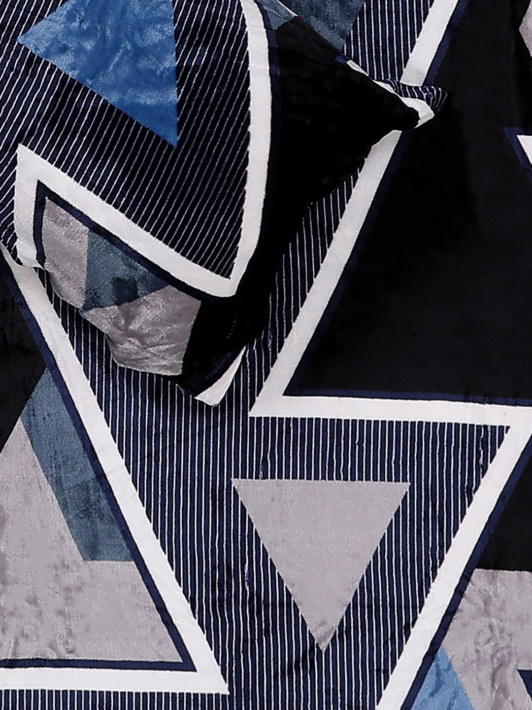 247 GSM 100% Polyester King Bed 1 Bedsheet with 2 Pillow Cover (Vibe)