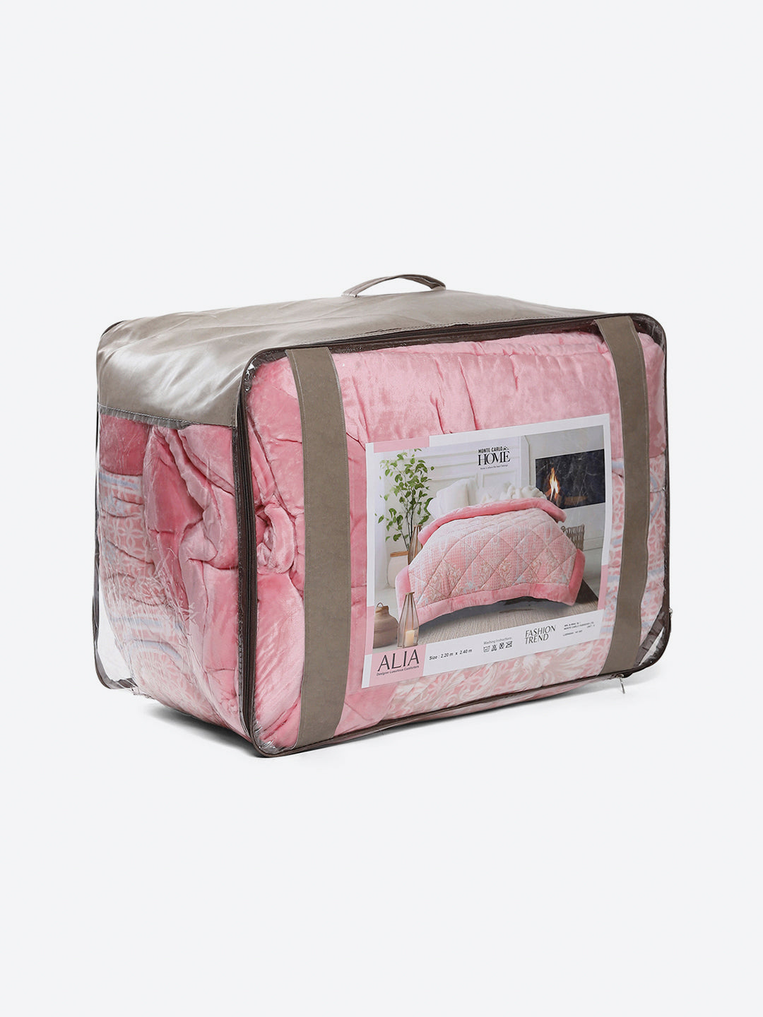 Printed Double Bed 1026 GSM Comforter for Winter - (Alia)