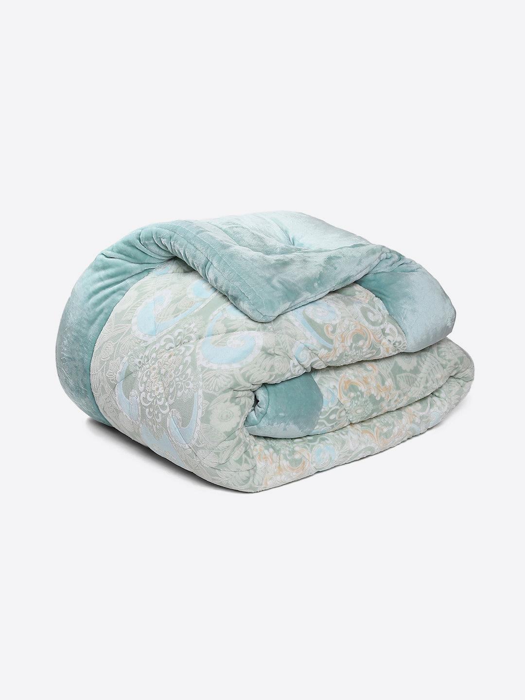 Printed Double Bed 1026 GSM Comforter for Winter - (Alia)
