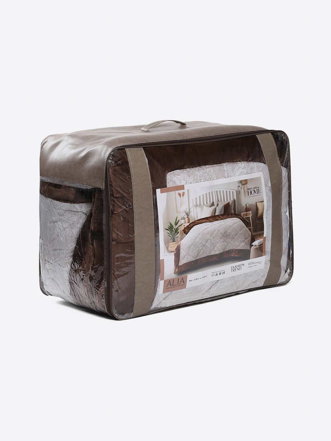 Printed Double Bed 1026 GSM Comforter for Winter - (Alia)