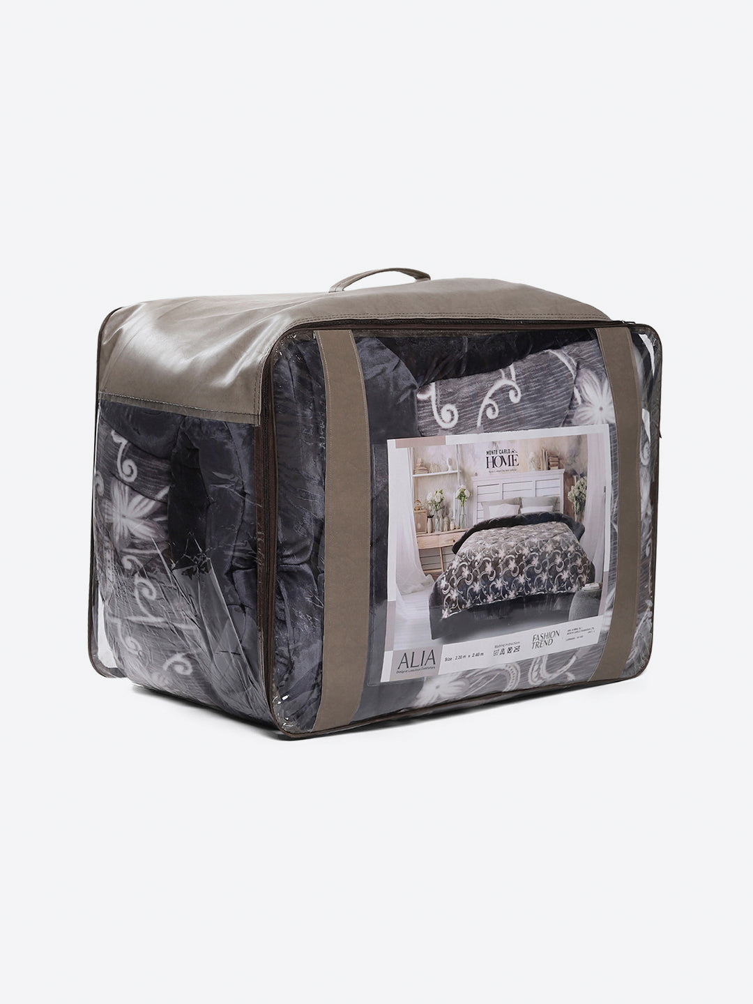 Printed Double Bed 1026 GSM Comforter for Winter - (Alia)