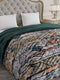 Printed Double Bed 852 GSM Comforter for Winter - (Altroz)