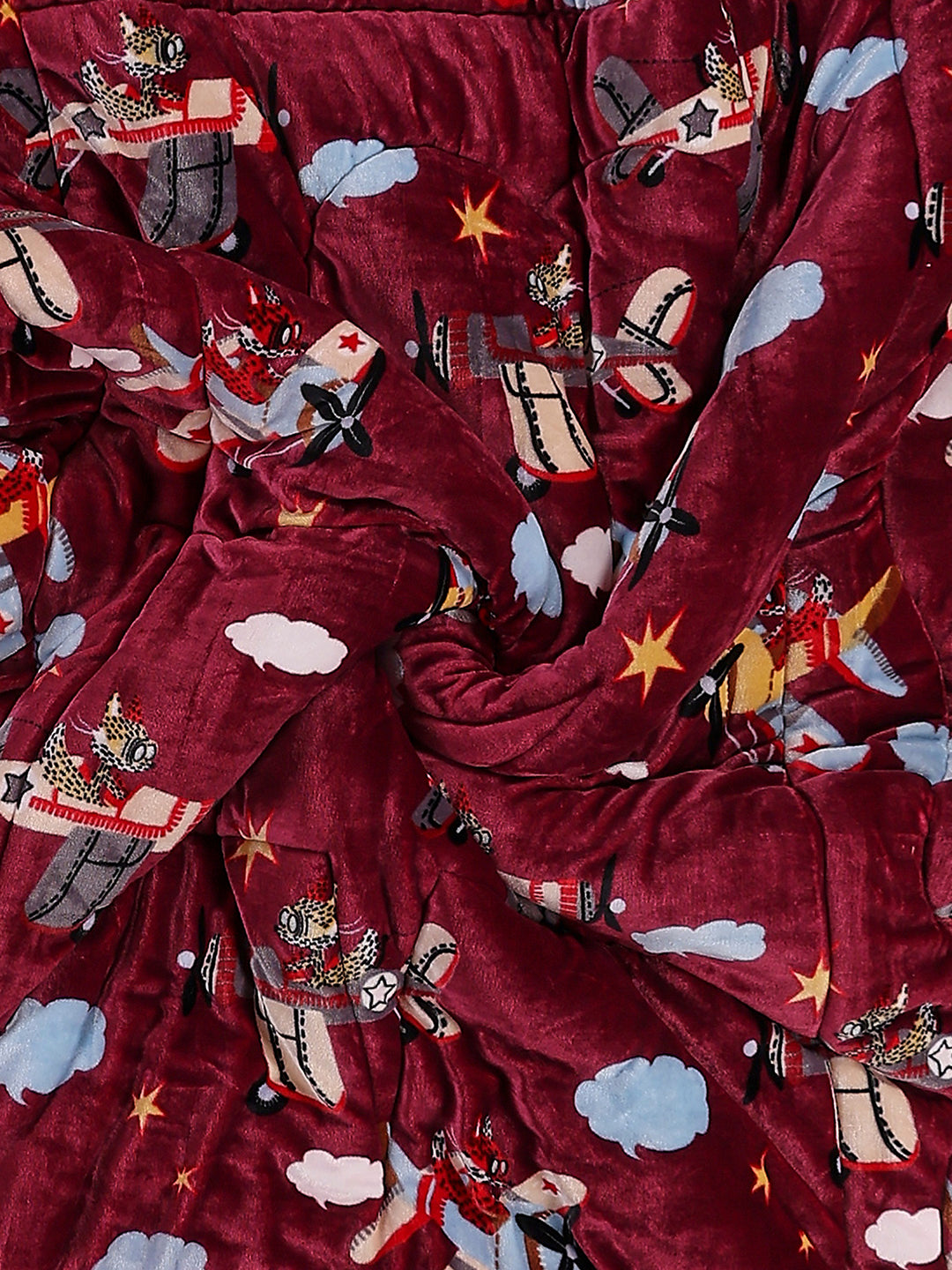Printed Single Bed 300 GSM Comforter for Mild Winter (Ananya), Weight 720 gm