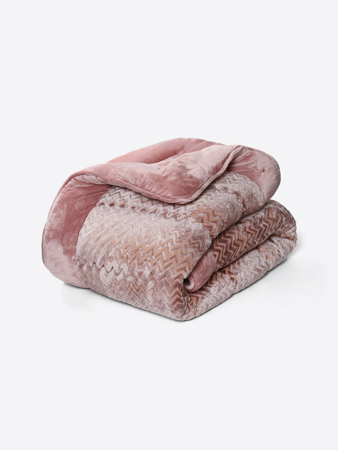 Printed Double Bed 1078 GSM Comforter for Winter - (Delicate)