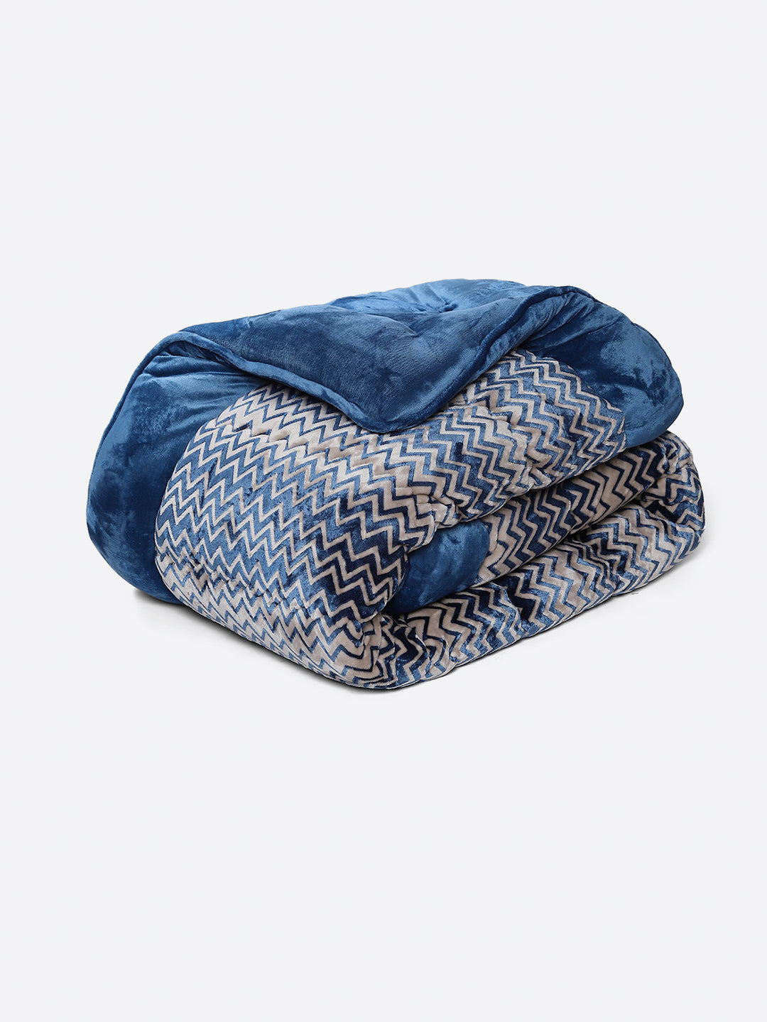 Printed Double Bed 1078 GSM Comforter for Winter - (Delicate)